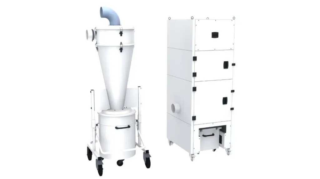 [FILTR-POLISS-750] Ensemble d'aspiration/filtration pour le polissage automatisé avec une unité CNC