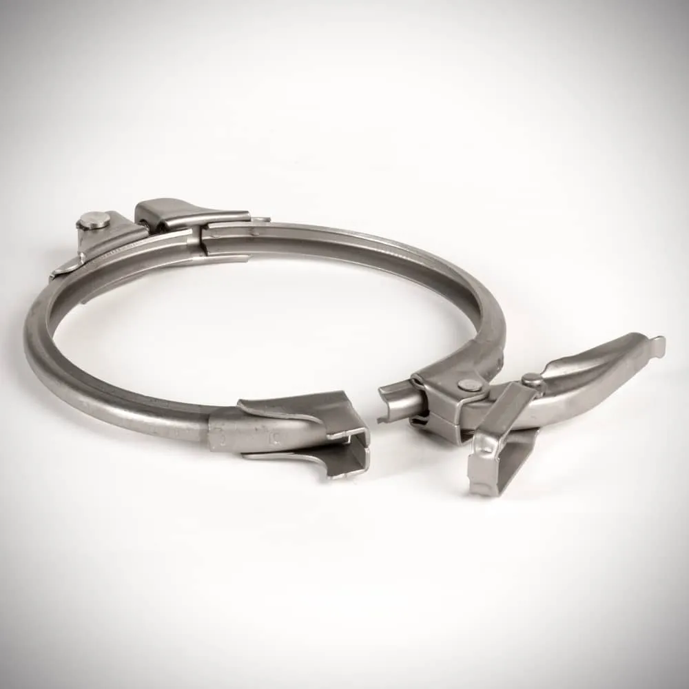 [JAC-BRID-GALV-QUICK-140] Collier de serrage galvanisé Quick Connect dia. 140mm