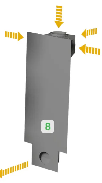 Entrée supérieure HPM XL